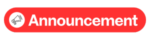 Announcement